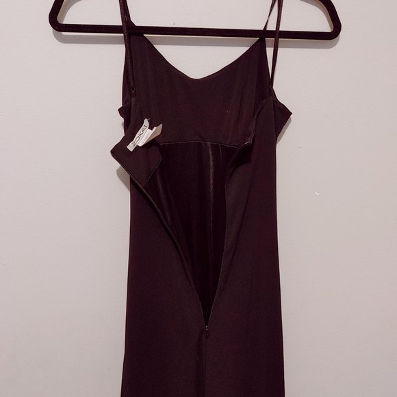 ZOKAI Black Pleated / Ruffled Sleeveless Maxi Dress (Size S) - Picture 8 of 11